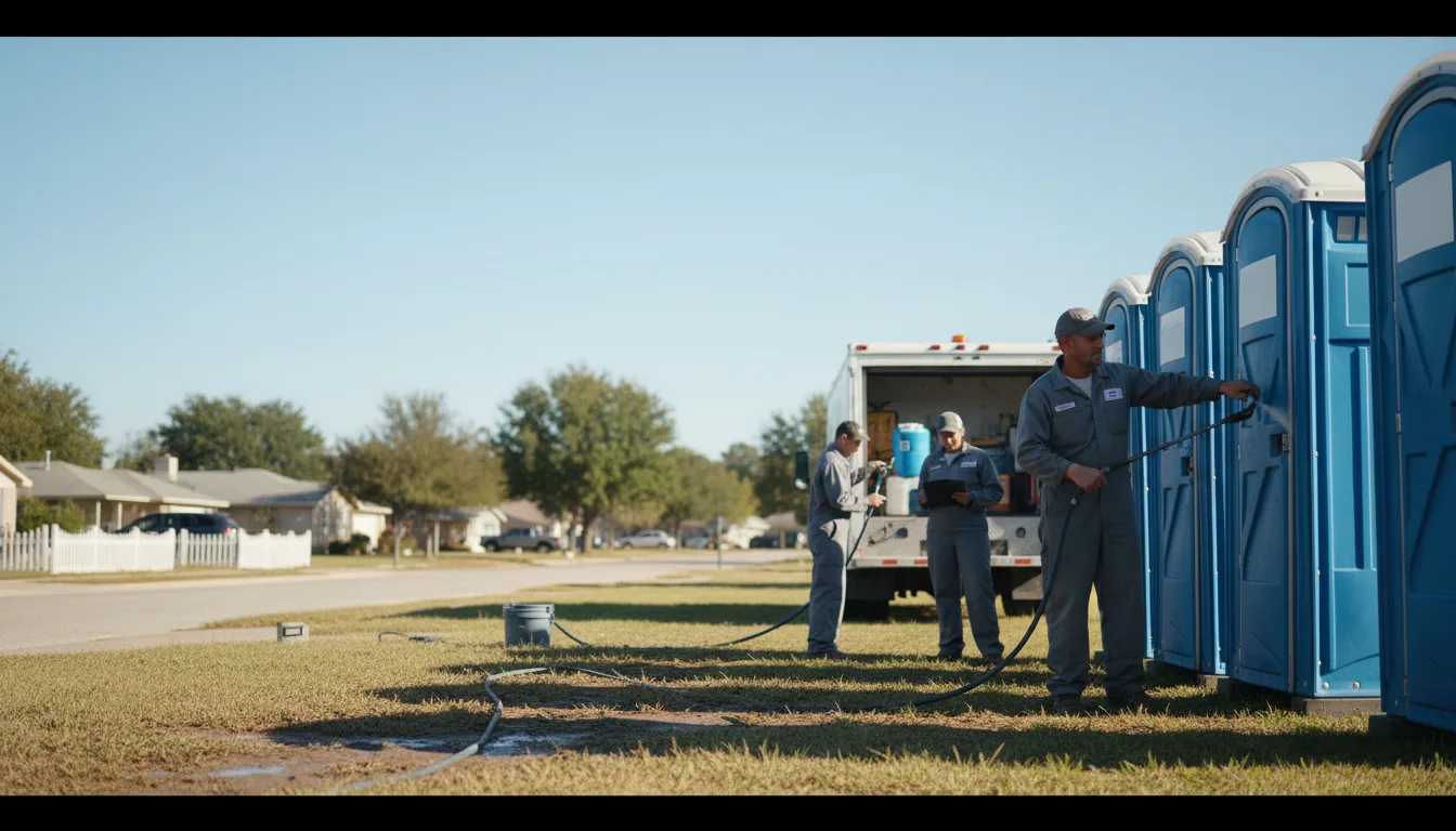 Long-Term Portable Toilet Rental in Velpen, IN near me